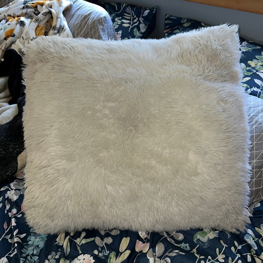 Fluffy White Pillow